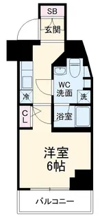 メインステージ松戸【8階】の間取り