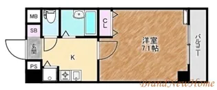 ヴィーブル三国ヶ丘【4階】の間取り