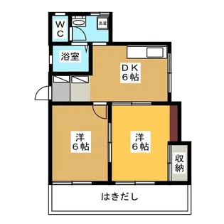 パ・ドゥ斉藤【2階】の間取り
