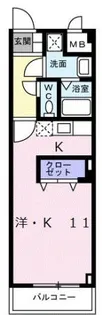 メイフェアー両国【4階】の間取り