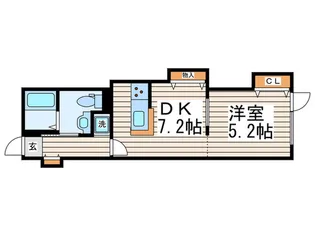 プラザローヤル5【13階】の間取り