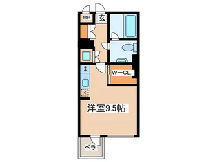 ルート四谷三丁目【2階】の間取り
