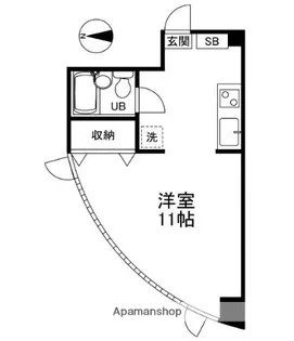 武蔵関高橋ビル【3階】の間取り