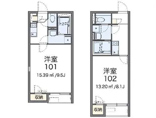 レオネクストTakumi【2階】の間取り