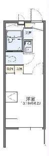 レオパレスけやき【3階】の間取り