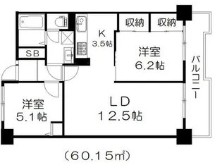 綾瀬プルミエ【7階】の間取り