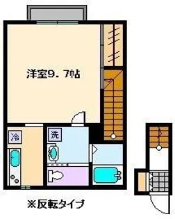 クラヴィエ・タカサ【2階】の間取り