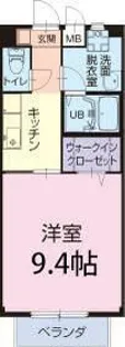 ブランドール【2階】の間取り