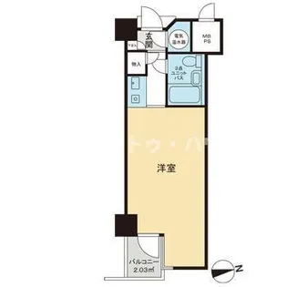 ニュー池袋ハイツ【2階】の間取り