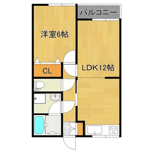 フローラTAKADA【1階】の間取り