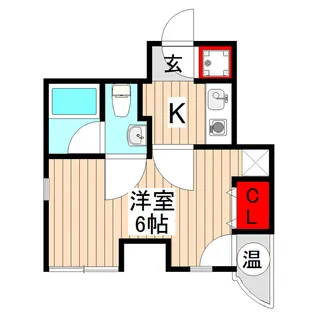 第五みずほ館【2階】の間取り