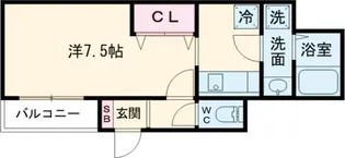 OHANA【3階】の間取り