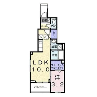 ヒカルサ大宮南中丸ノ―スII【1階】の間取り