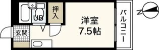 petit pas舟入【3階】の間取り