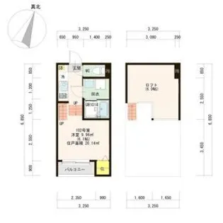 Reve長町(八本松一丁目(3)C)【1階】の間取り