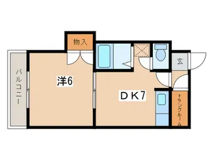 コ-ト豊平【8階】の間取り