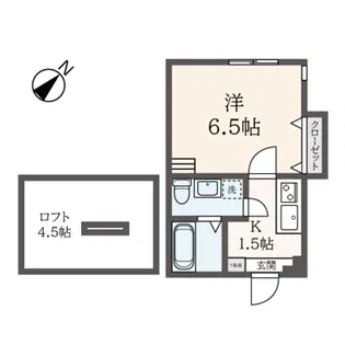 リバティNEXT-KT【1階】の間取り