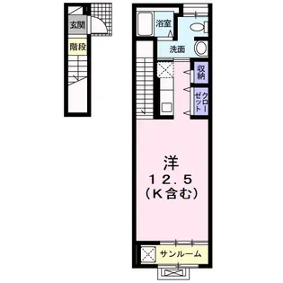 エルファ【2階】の間取り