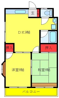 ビレッヂ高【3階】の間取り