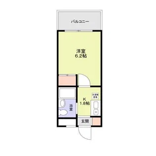 グリム武蔵新城【2階】の間取り