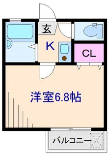 メゾンK【2階】の間取り