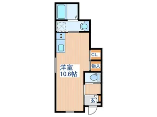 novo comeco【1階】の間取り