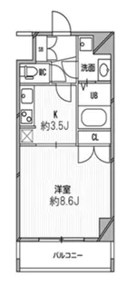 スペーシア高円寺I【7階】の間取り