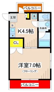 トワイライト【2階】の間取り