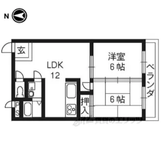 エミール【3階】の間取り