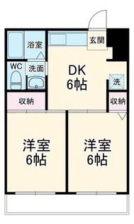 メゾン高草木【2階】の間取り