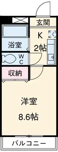 Primiyell丹羽【2階】の間取り