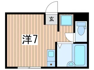 リアルフィールド阪東橋【2階】の間取り