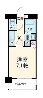 S PALM【4階】の間取り