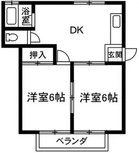 ソフィアハイツA棟【1階】の間取り