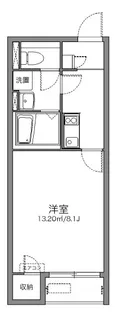 コンフォート一本木【1階】の間取り