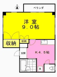 アメニティ南小岩【3階】の間取り