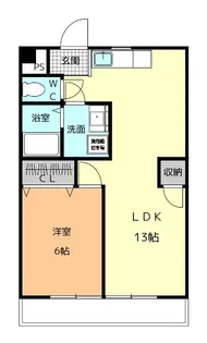 ヒルズMY【3階】の間取り