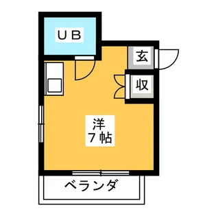 インテリジェント神宮【5階】の間取り