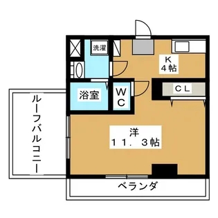 ダイユウビル本郷【3階】の間取り