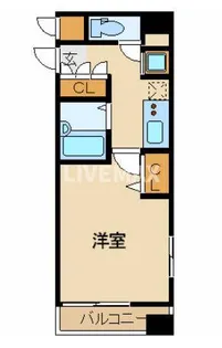 エステムプラザ日本橋【8階】の間取り