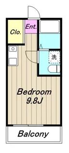 ラポールテラス【1階】の間取り