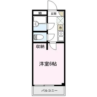 グランデュール【1階】の間取り