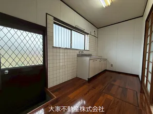 尾首アパートのキッチン