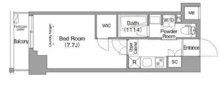 コンフォリア東葛西【2階】の間取り