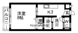 リバーフィールド山口【1階】の間取り