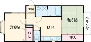 ルミール【1階】の間取り