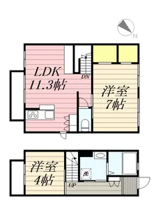 メゾンドエスポワール【2階】の間取り