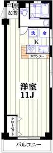 鈴木マンション【2階】の間取り