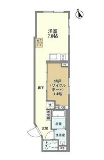 SPHERE YOYOGIUEHARA HILLTOP【3階】の間取り