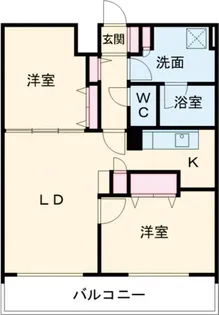 アーバンポイント高崎【2階】の間取り